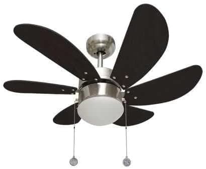 Ventilador de techo Fabrilamp FABRILAMP Ventilador de Techo 6 aspas, 3 velocidades, 41x85x85 cm,