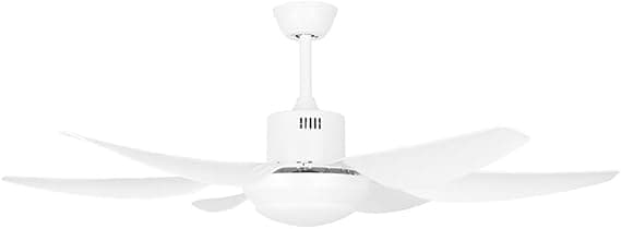 Ventilador de techo Orbegozo Orbegozo CP 100138 Ventilador de techo, 6 aspas ABS, mando a distancia, Luz LED 3 tonos, 5 velocidades de ventilación, temporizador 1, 4 y 8 horas, 50 W