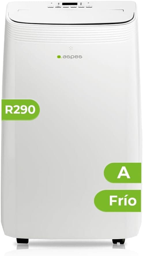 Ventilador de techo Aspes Aspes Aire Acondicionado Portátil, 12000 BTU. AAAP1200F. Solo frí…