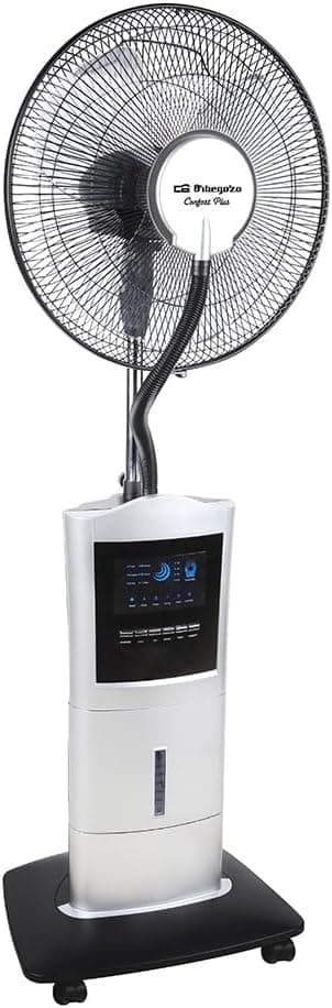Ventilador de techo Orbegozo Orbegozo SFA 7000 Ventilador Nebulizador/Humidificador Con Mando A Distancia, Multicolor