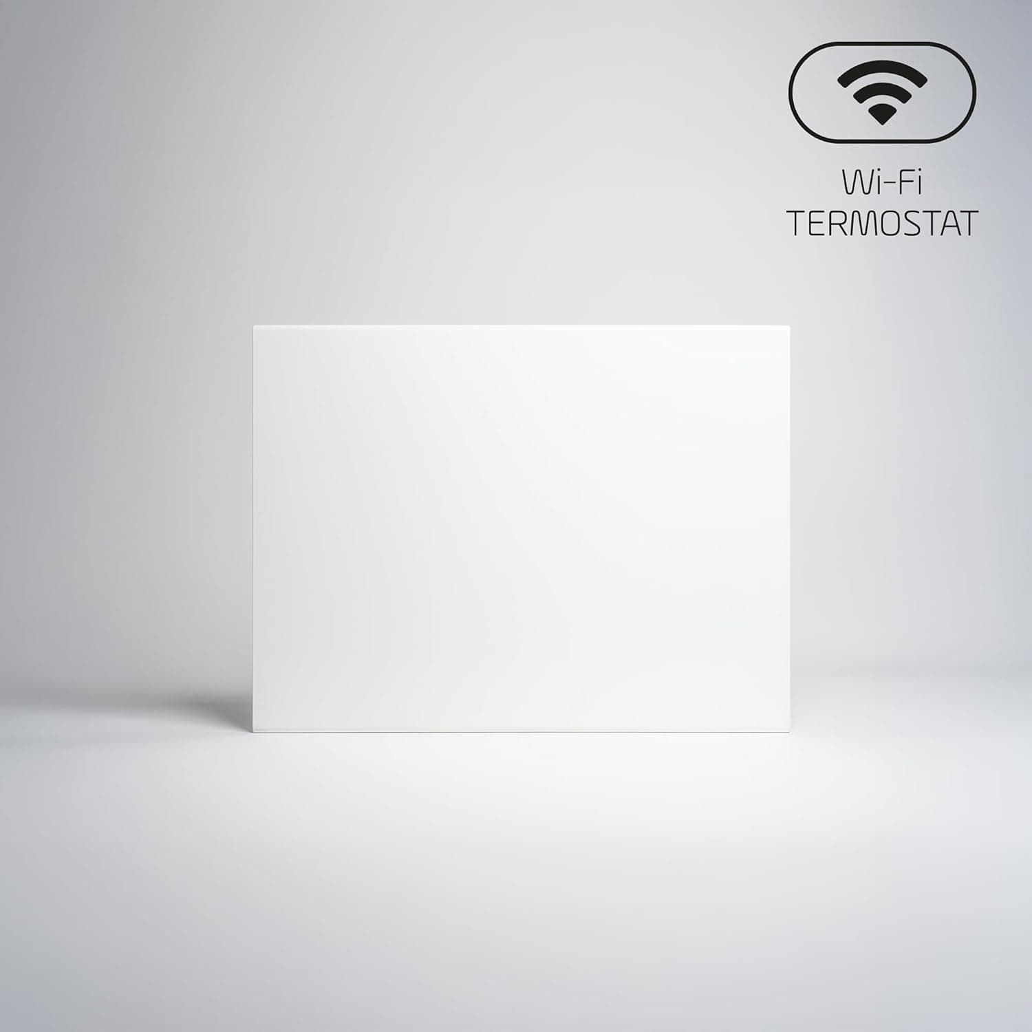 Ventilador de techo ADAX ADAX NEO Compact - Convector de pared con termostato por Wifi - 1000W | Bajo consumo | Calefacción eficiente y segura | Radiador eléctrico moderno y elegante | 420mm de altura | IP24C | Blanco