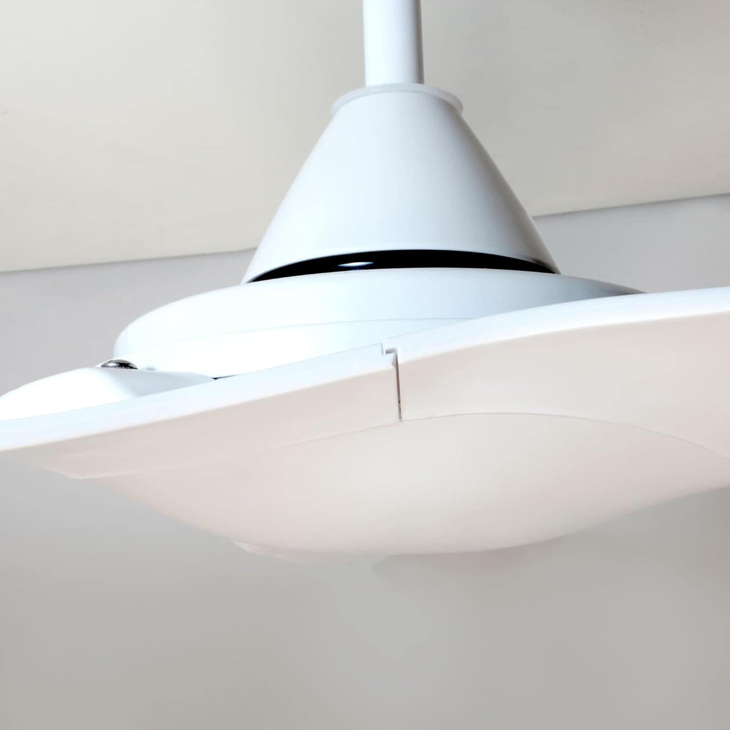 Ventilador de techo Wonderlamp wonderlamp - Ventilador de techo exterior sin luz, IP 44, Wilson, Mando a distancia, Temporizador, 3 velocidades, para Terraza, Jardín y Porche