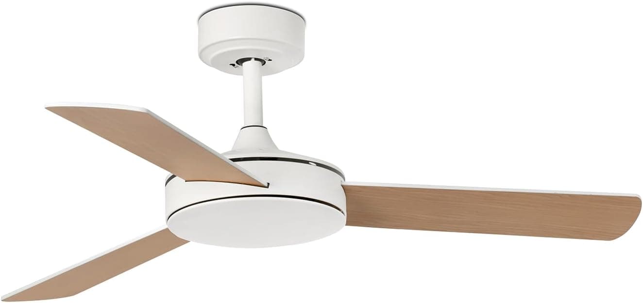 Ventilador de techo Faro Barcelona FARO BARCELONA 33603DC - MINI MALLORCA S Ventilador blanco/arce