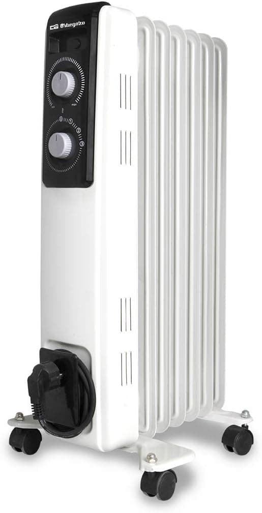 Ventilador de techo Orbegozo Orbegozo RF 1500, Radiador eléctrico bajo consumo, 1500 W