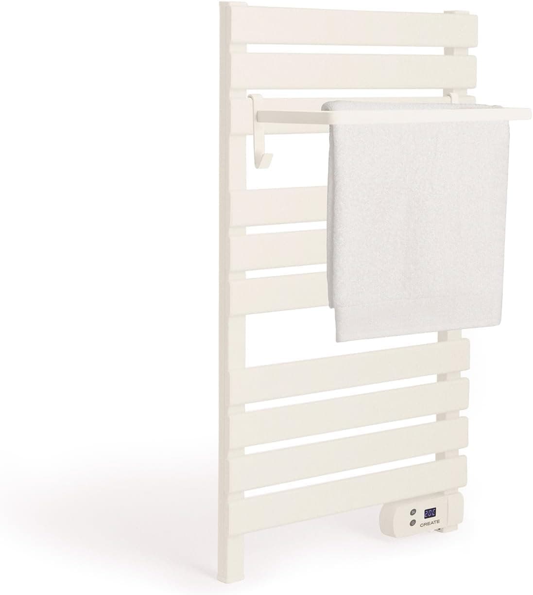 Ventilador de techo CREATE CREATE / Warm Towel 500W / Toallero eléctrico Blanco con Estante …