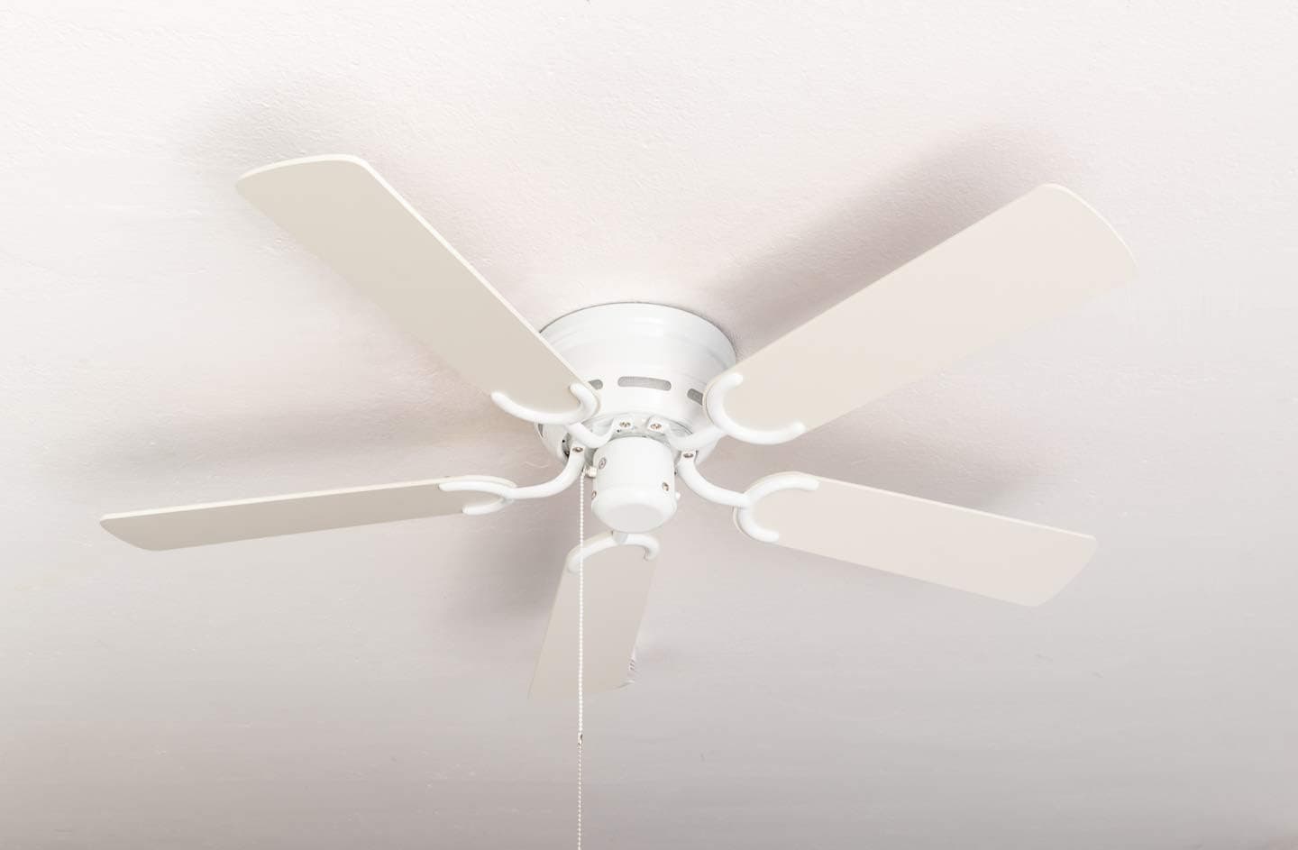 Ventilador de techo Pepeo Ventilador de techo Pepeo Kisa Deluxe blanco sin luz - ala blanca/arce, incluyendo el interruptor de arranque