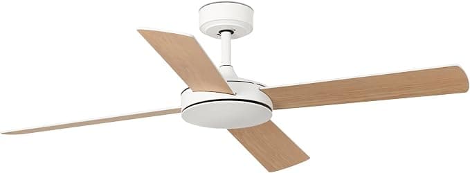Ventilador de techo FARO BARCELONA 33350DC - MALLORCA L Ventilador blanco/arce