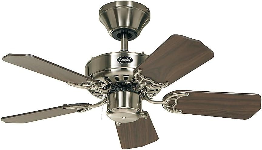 Ventilador de techo CasaFan CasaFan Classic Royal Brushed Chrome Ceiling Fan 75 cm to 180 cm with Switch