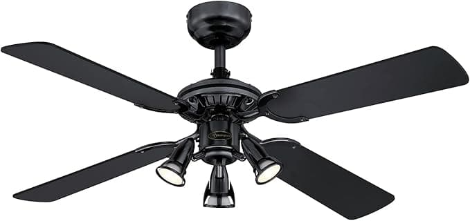 Ventilador de techo Westinghouse Westinghouse Lighting Ceiling Fan, Brushed Gun Metal