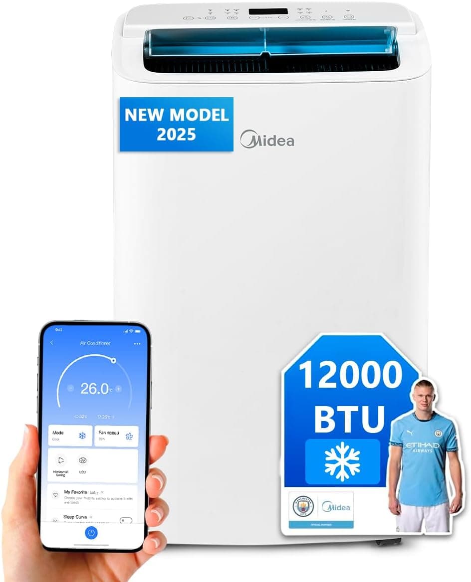 Ventilador de techo Midea MIDEA Penguin Portable Air Conditioner 3 in 1 | 3000 Fridges / 12…
