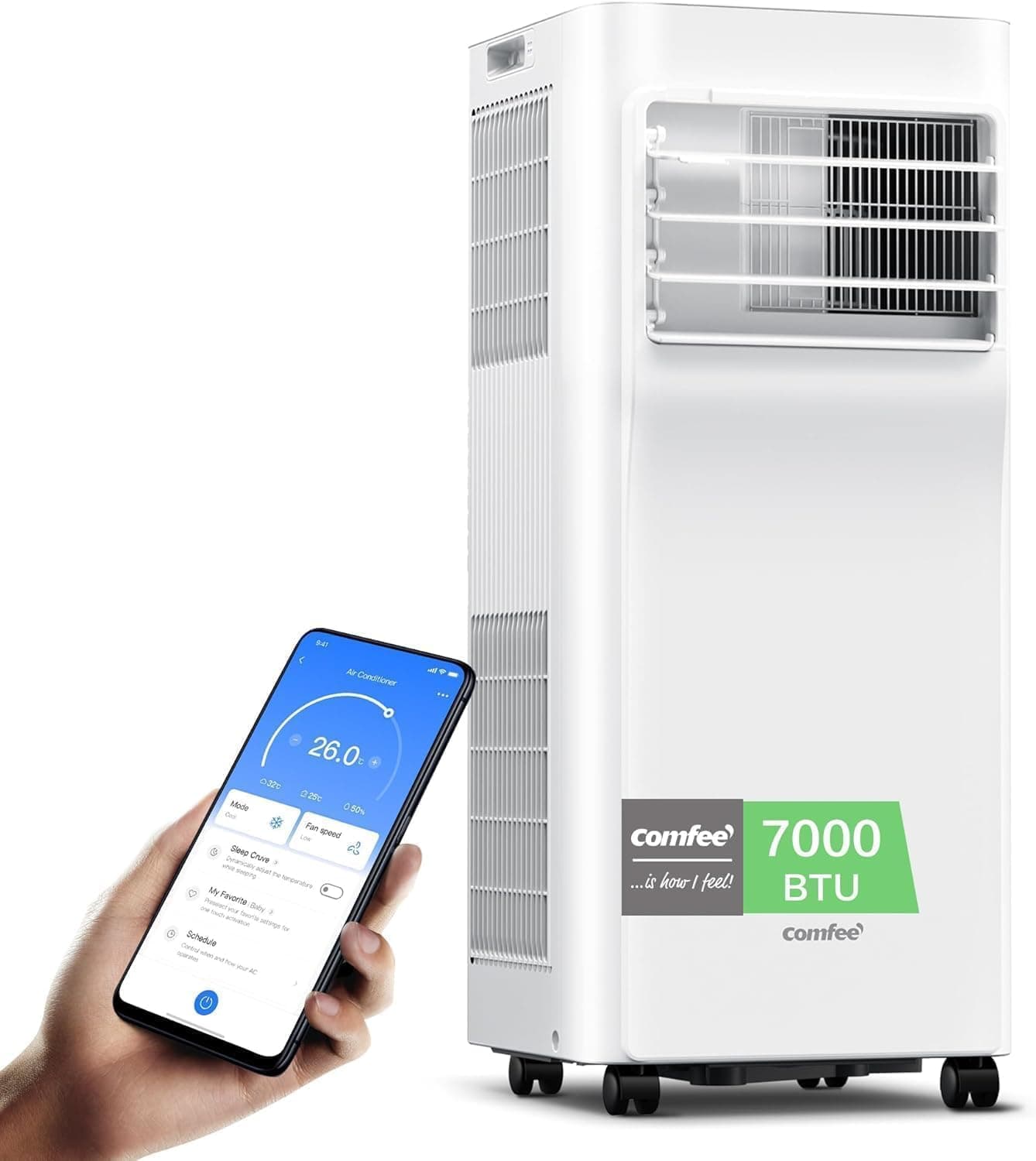 Ventilador de techo COMFEE COMFEE Penguin Portable Air Conditioner 7000 BTU/1800 Frigoriías …
